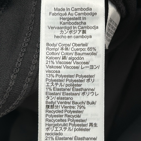 J Crew Factory maternity jean signature stretch Clean Black wash size 31 AO592 - Picture 8 of 11